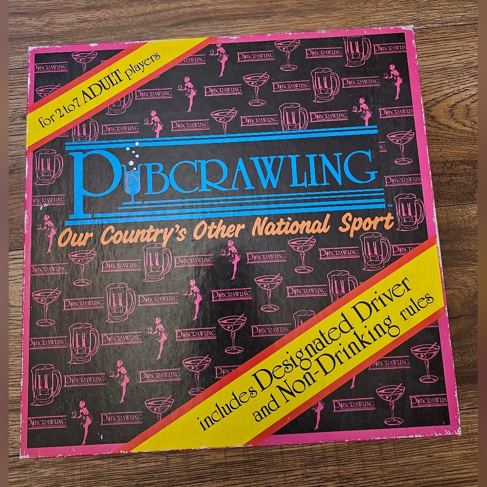 Pub crawling board game